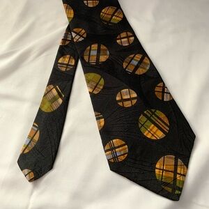 Vintage Bugatti 100% Italian Silk Tie